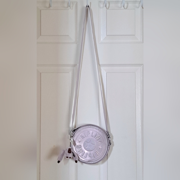 Kipling Handbags - Kipling Fernanda Circle Metallic Crossbody Bag